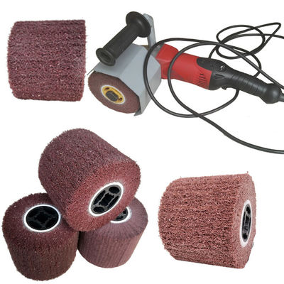Stainless Steel Wire Drawing Wheel Cross Rubber Core Grinding And Polishing Wheel