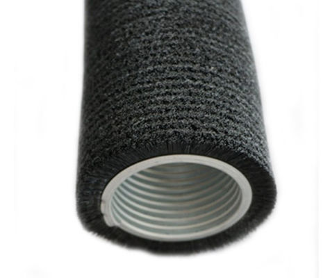 Nylon Spiral Brush Flexible Industrial Cleaning Outer Coil Roller Stainless Steel