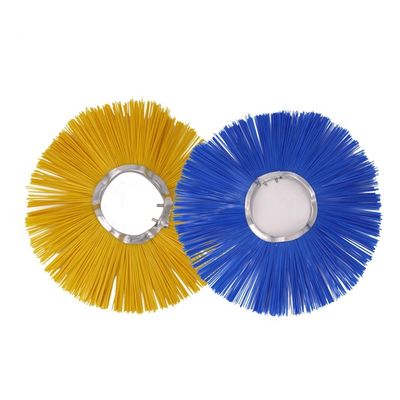 OD350 Inner Ring Galvanized Steel PP Street Snow Sweeper Brush