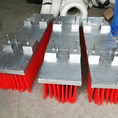 Metal Support  1.5m Forklift Sweeper Attachment Brush