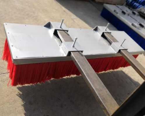 Easy Assembly 1.8m Standard Forklift Yard Brush For Street Cleaning