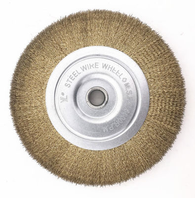 50mm SS Wire Angle Grinder Wire Brush High Flatness Trimmed Filaments