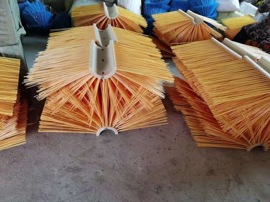 Brush Roller For Steel Plate Pretreatment Polishing To Remove Oxide Scale