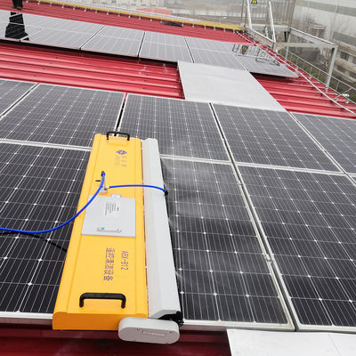 B12 Series Automatic Solar Cleaning Robotic Remote Control Solar Cleaner With Battery Solar Cleaning Machine