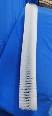Open Wound Pitch Brushes Spiral Wire Brush Nylon Bristle Outside