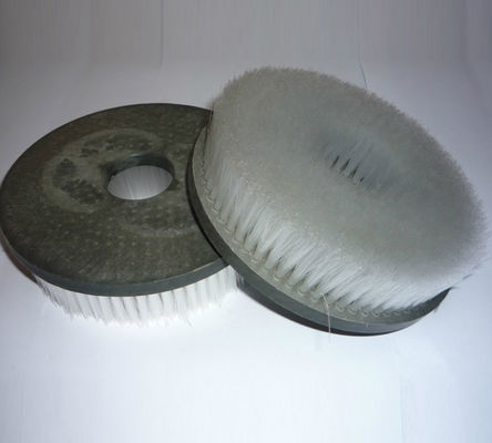 PA66 Material Cleaning Disc Brush For BOE Lens Optical Glass Cleaning Line
