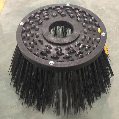 Johnston Sweeper Steel Gutter Broom  , Flat Steel Wire Road Sweeper Brush