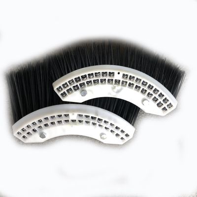 660mm Flat Steel Wire Sweeper Gutter Broom For Elgin Tymco