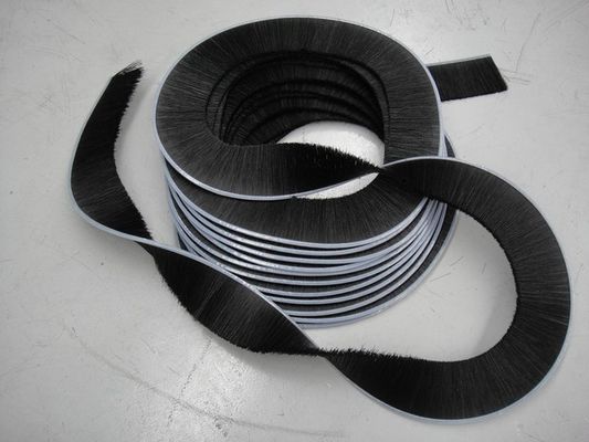 Extruded Flexible Industrial 5.0mm Back Brushes Strip With  Nylon Backing