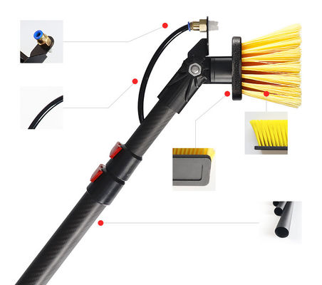 Photovoltaic Self Cleaning Solar Cell PV Panel Brush System Cleaning Equipment Panels Cleaners Limpieza De Paneles Solar