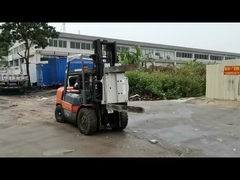 Forklift fırça süpürgesi